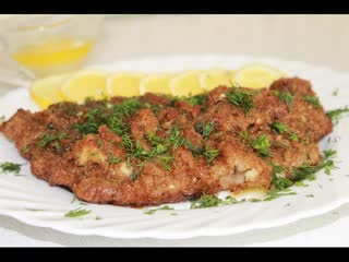 Шницель из свинины. Очень вкусно!