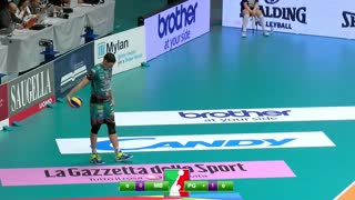 Монца - Перуджа. 22-й тур Чемпионата Италии по волейболу. Серия А1. Мужчины. 24.02.19
