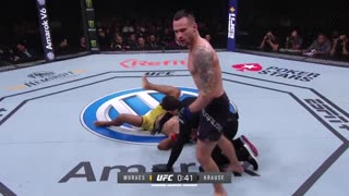 UFC Сан-Паулу: Джеймс Краус нокаутировал Серхио Мораеса