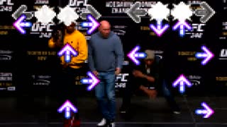 Танцевальный баттл Адесанья vs Ромеро. UFC 248