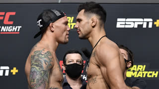 UFC Вегас 8: Смит vs Ракич - Битвы взглядов